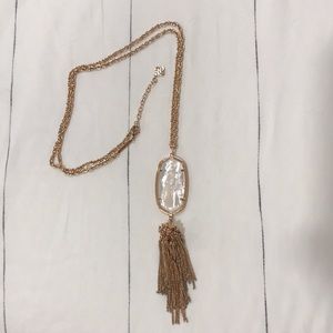 Kendra Scott Rose Gold necklace